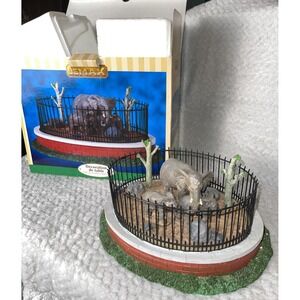 Lemax Mom & Baby Elephants Village Collection